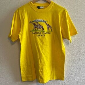 Hakuna Matata Kenya Embroidered Tee